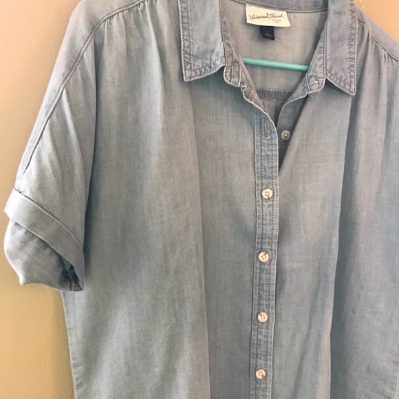 Universal Thread Tops - Universal Thread Denim Shirt